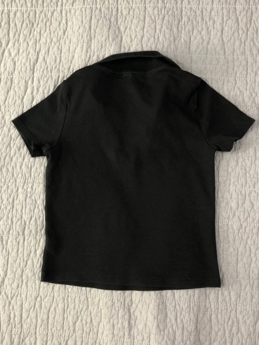 4/$15 Old Navy Polo Shirt Girl Small Black Classic Preppy School Casual
